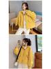Autumn Winter Loose Fit Drawstring Jacket for Women - Korean College Style Casual Outerwear
