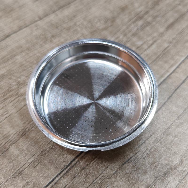 Stainless Steel Coffee Powder Bowl Filter: Single/Double 51, 58 & 53 Blind Bowl Options