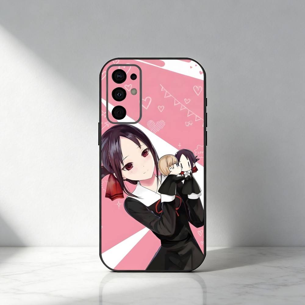 KLIW Kaguya With M-Miyuki Phone Case For Samsung S25,S24,S21,S22,S23,S20,Ultra,S26,Plus,Fe,Note,5G Black Cover