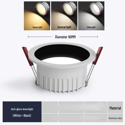 Mengpao LED-Einbaustrahler mit schmalem Rand