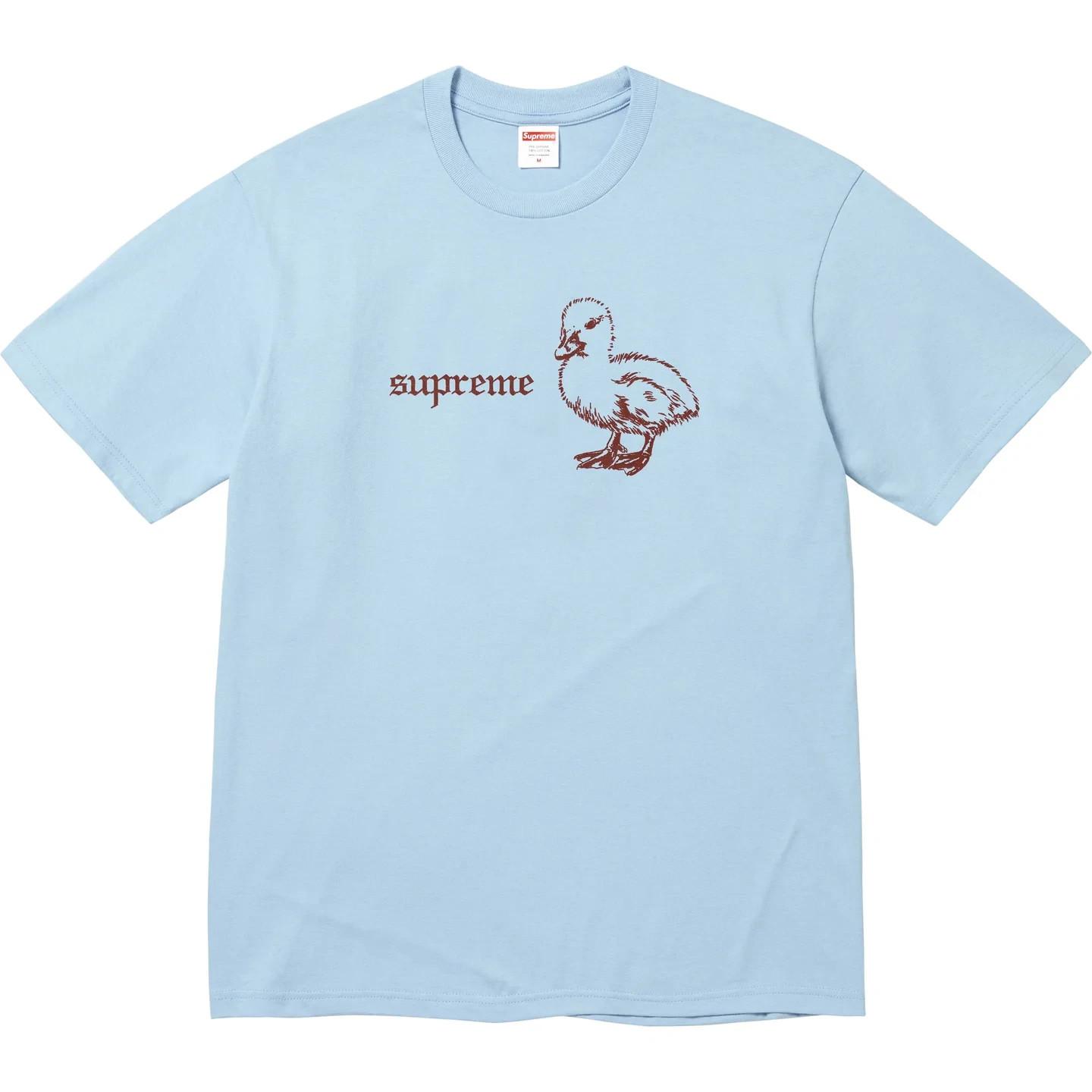 769973 Supreme Duck Tee Powder Blue M