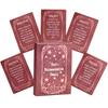 Daily Recommendation Oracle Cards 10.4*7.3cm - 45 Card Celestial Affirmation Deck for Spiritual Guidance & Mindfulness
