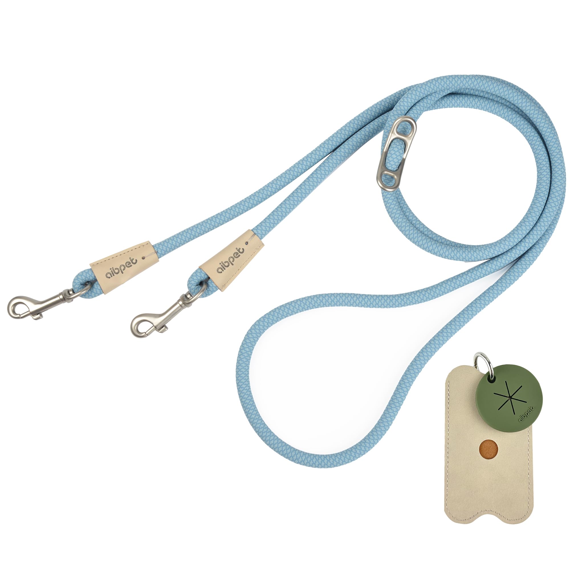 

AIBPET Собака Плечо Маленький Освобождает Оба Средний Большой Легко Можно Носить Вокруг Прочный Зоотовары Поводок, Поводок, Дрессировка, Легкий, Собака, Руки, синий