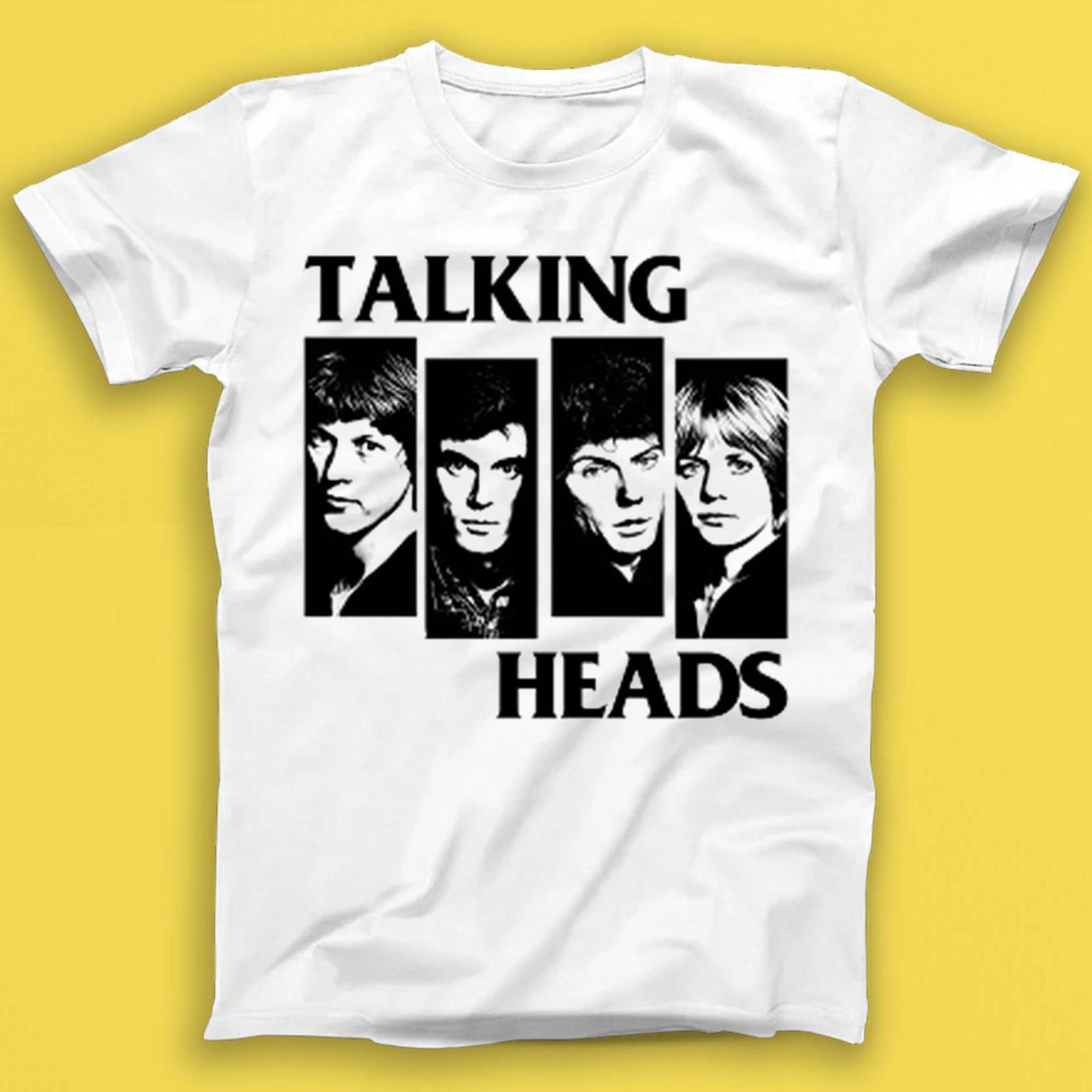 Talking Heads Psycho Killer Панк-рок Музыка Подарок Футболка Футболка 2874 M
