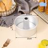 Round Middle Hole Chiffon Cake Toast Bread Pan Removable Bottom Hollow Chimney Mold Diy Baking Tools Bake Model Bread Box