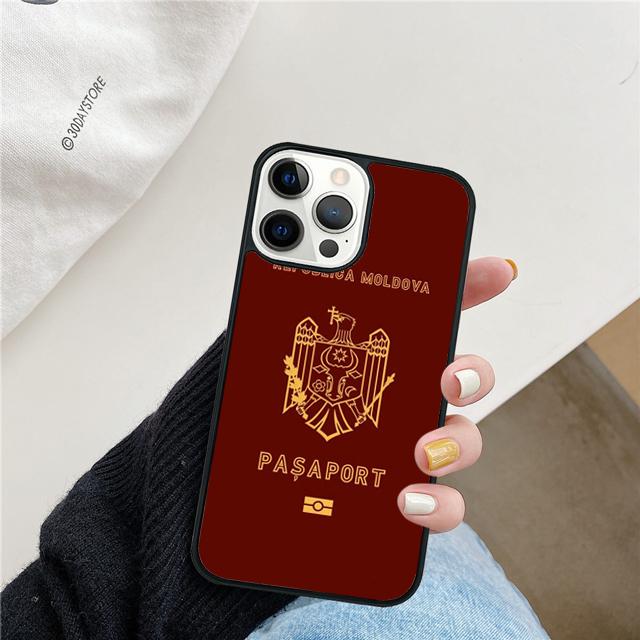 Moldova Flag Phone Case Cover For iPhone 17 Air 15 16 14 13 12 Pro Max 11 Pro Max Plus Coque Shell