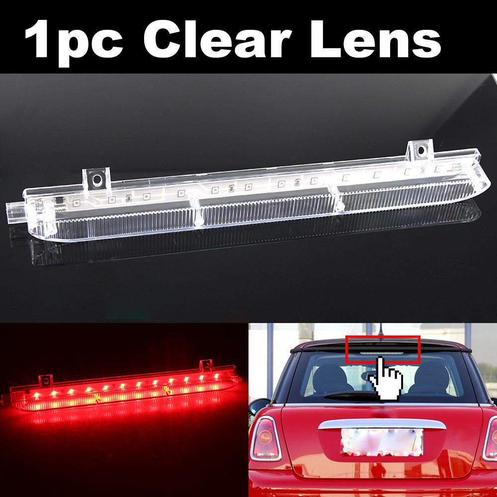 OEM: 63257221834 For Mini Cooper R56 Mini Cooper R60 Countryman 2010-2016 LED Third 3rd High Mount Brake Stop Light 1pc Clear Lens