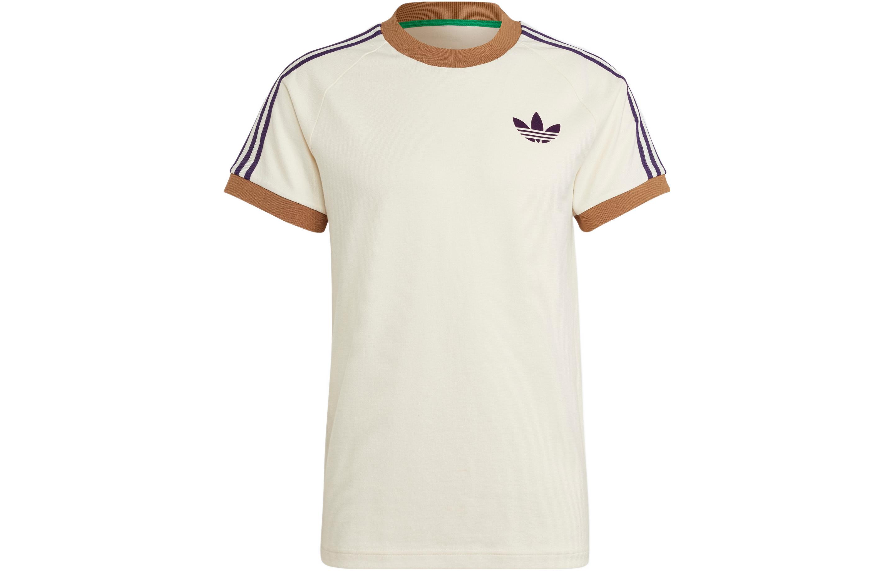 adidas originals Adicolor Heritage Now Vintage Cali Tee Cream White IB3422 XS