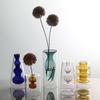 Nordic Creative  Glass Small Vase Decorative Living Room Flower Arrangement Water Cultivation Feng ui Ornament