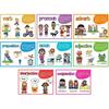 Lachilly Parts of Speech Learnig Posters, Grammar Learning, Vocabulary Building, Preschool, Home, Middle and High School Classroom Wall Decoration,