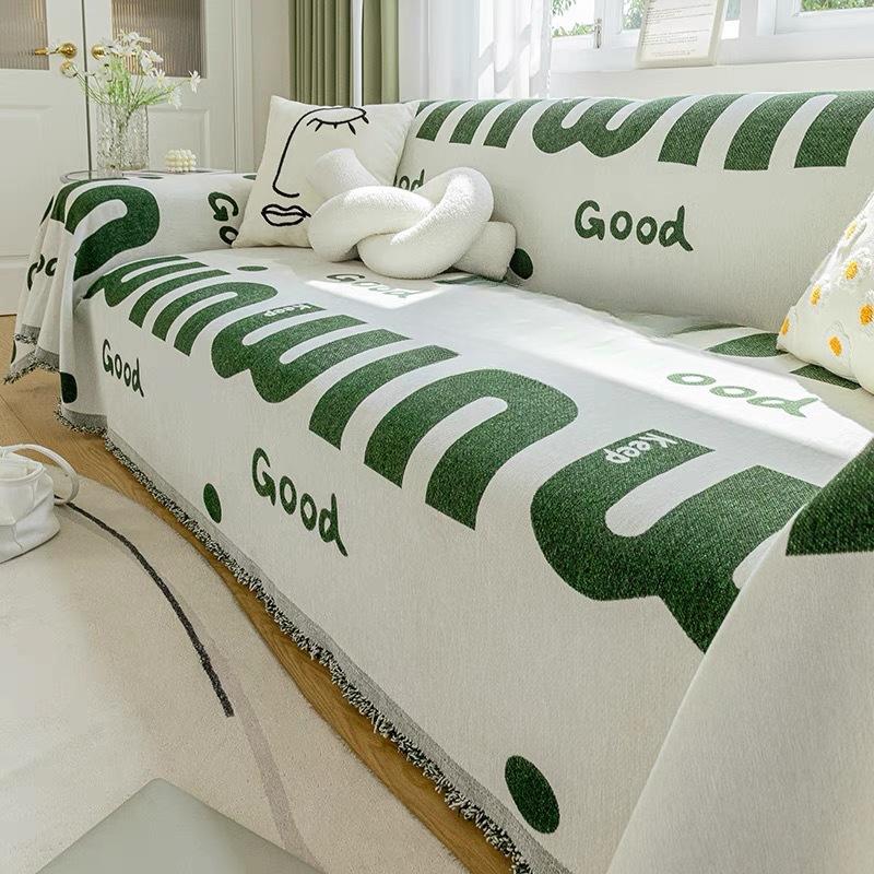 Sofa Towel Four Seasons Universal One-Piece Dustproof Sofa Cover Blanket Simple Modern Chenille