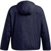 Under Armour Solid Color Hooded Zip-Up Long Sleeve Jacket Men jackets Navy-Blue 1388902-410