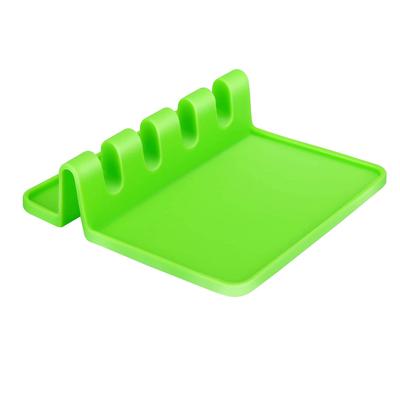 Spoon Rest Kitchen Dining Room Desktop Spoon Spatula Scoop Tableware Silicone Holder Stand