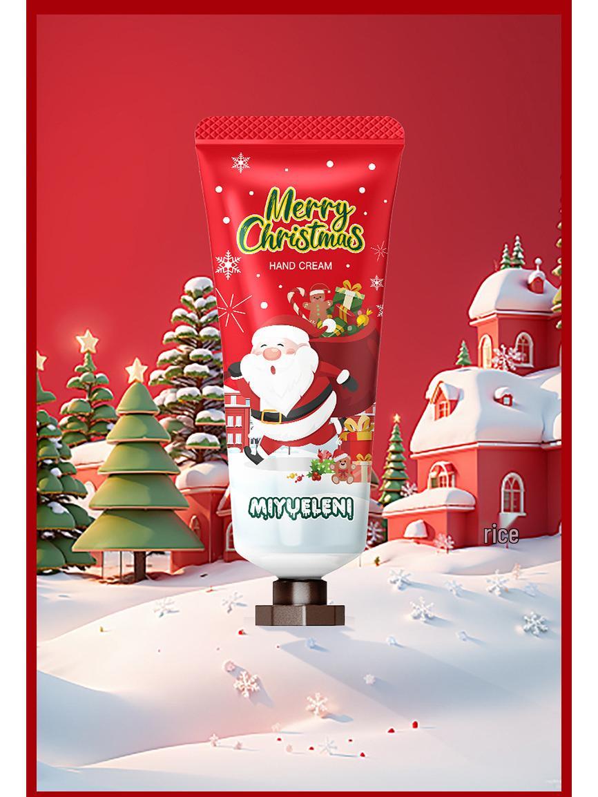 

MIYUELENI Английский Рождественский Крем для Рук 20г - Освежающий и Увлажняющий Мини-Тюбик