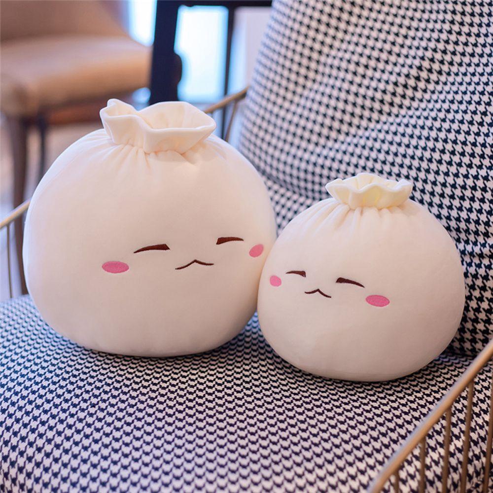 Cartoon Doll Children  Gift Home Decor Bun Plush Toy Stuffed Bun Steamed Bun Bun Stuffed  Toy