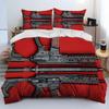 3D Rifle Revolver Cartridge Gun Comforter Bedding Set,Duvet Cover Bed Set Quilt Cover Pillowcase,King Queen Size Bedding Set