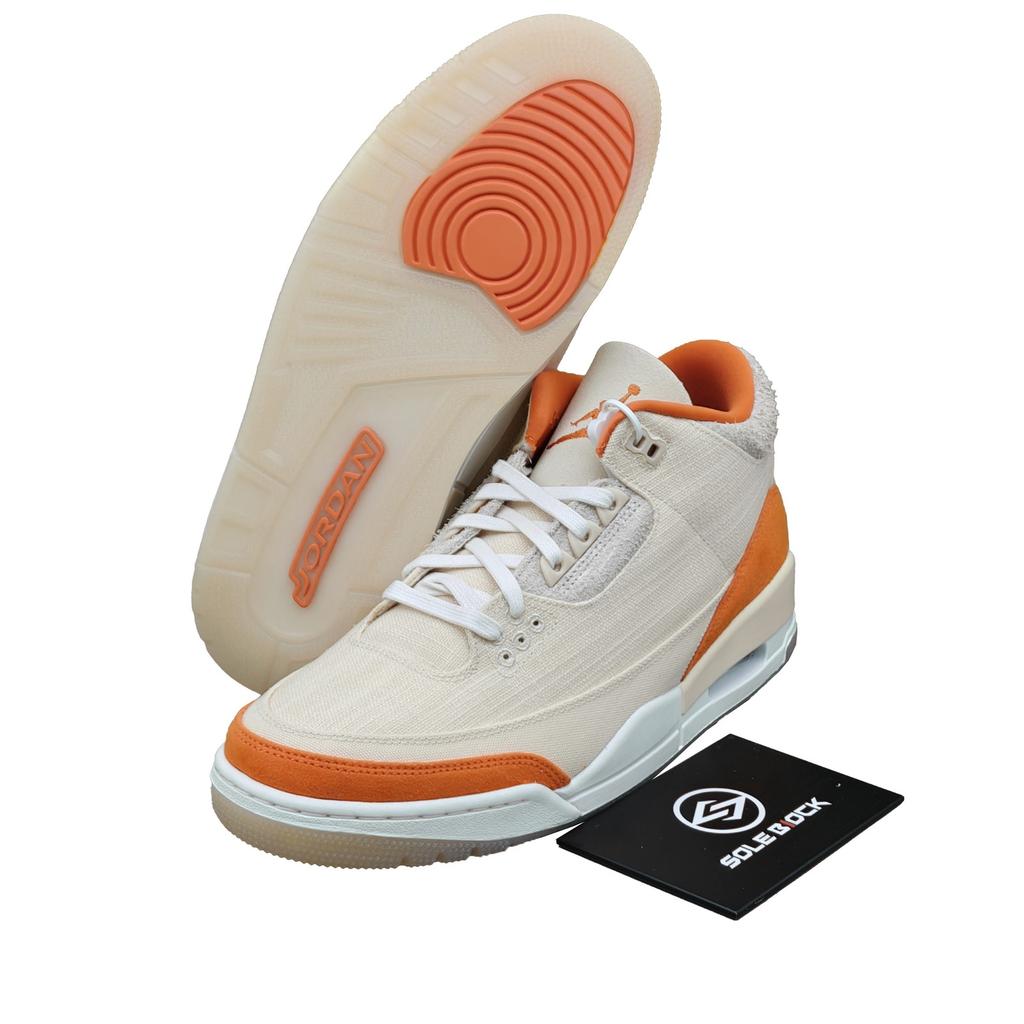 Air Jordan 3 Retro TEX Fossil Starfish IH7694-200 Women's Size