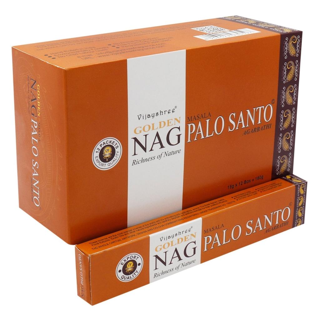 Palo Santo Incense 15g, Golden Nag