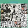 Decoração de Parede Vibrante de Painel de Quadrinhos de Anime Apresentando Kimetsu No Yaiba e Attack On Titan