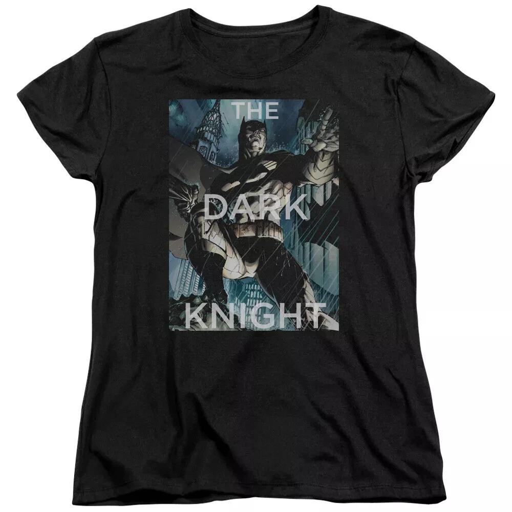 Batman  Fighting The Storm  Women s T-Shirt XL