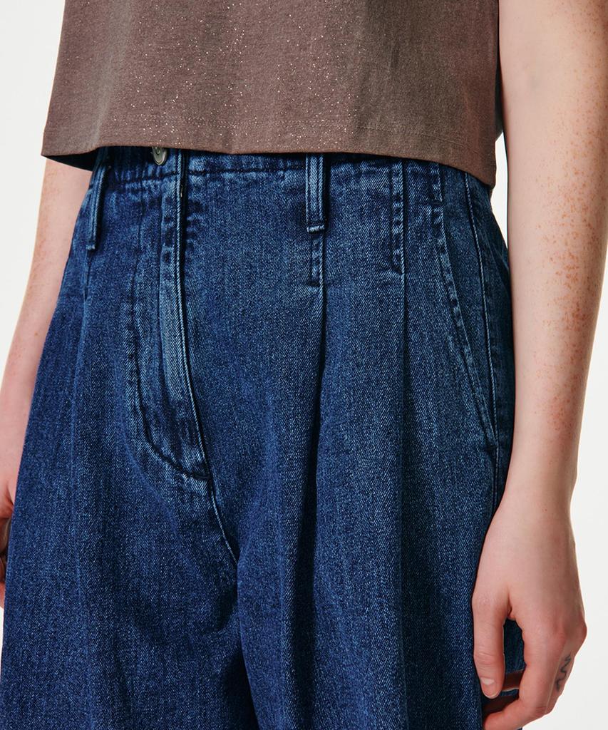 CURRENT Bermuda Denim Shorts [Blue]