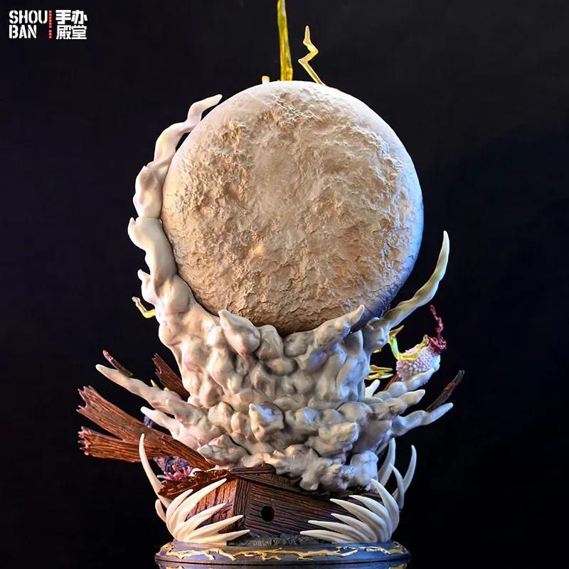 51cm In Stock Demon Slayer Agatsuma Zenitsu And Kochou Shinobu Gk Anime Figure Statue Desktop Decoration Collection Model Gifts Poseable Articulated