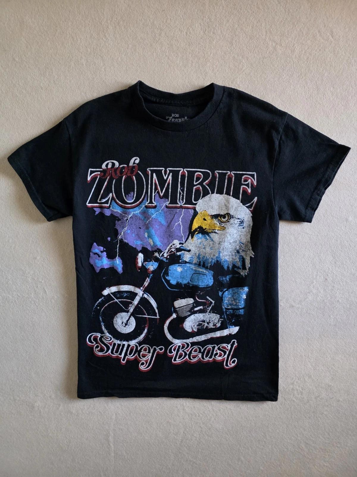 Rob Zombie Super Beast Tee Tshirt Black Small S M