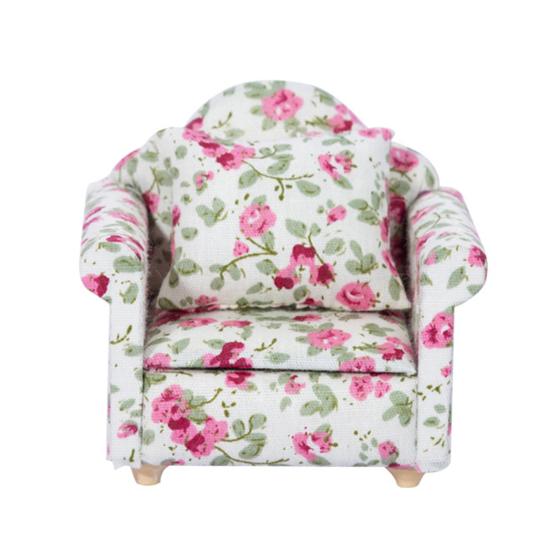 Portable Universal Useful Smooth Surface Exquisite Detail 1/12 Dollhouse Mini Furniture Sofa