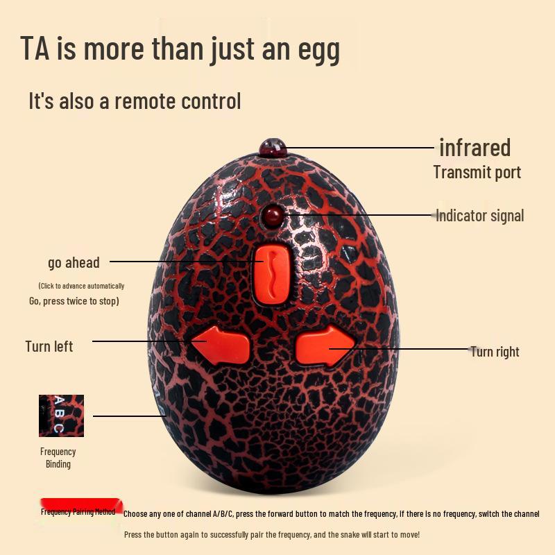 Novelty Remote Control Infrared Snake and Spider Toy