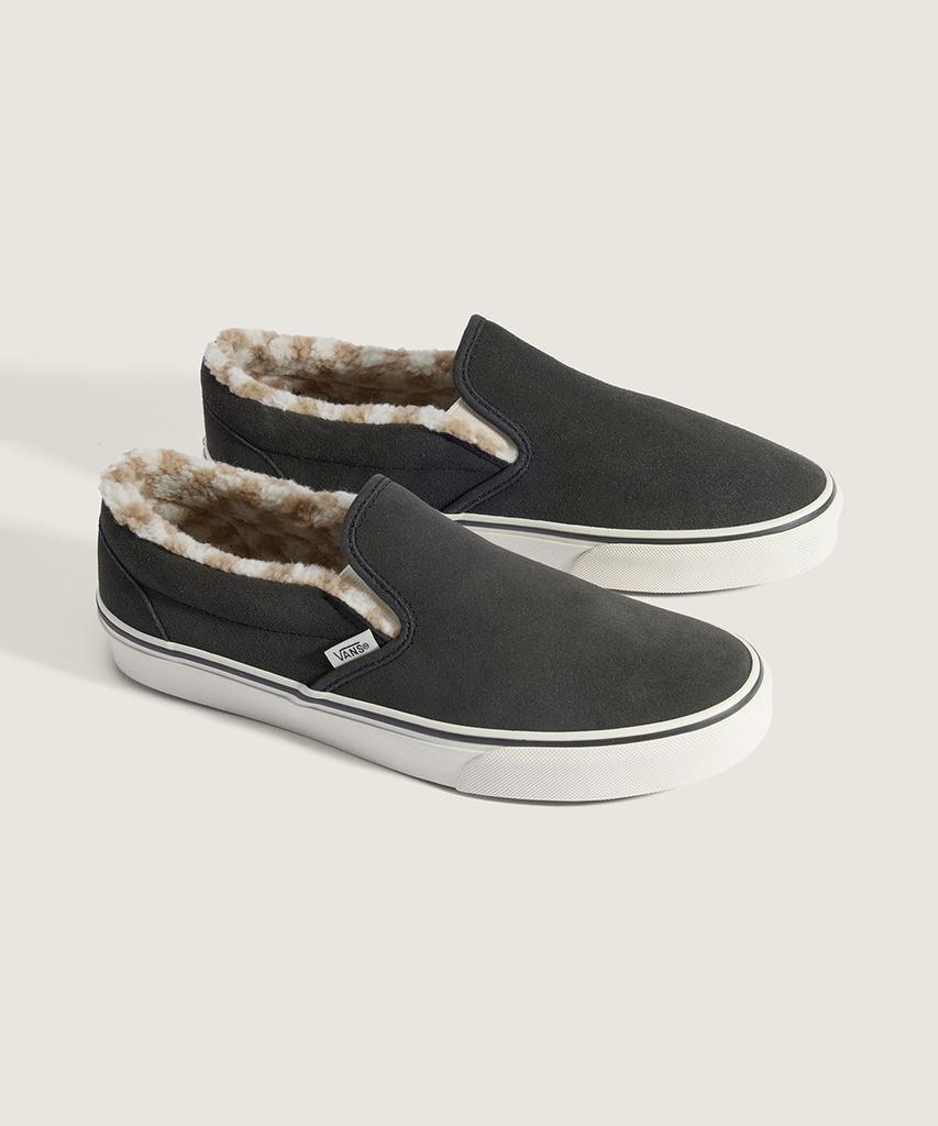 Vans Classic Slip-On - (Cozy Hug) Faded Black / Vn000Bvzemv1