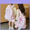 Stylish And Cute Cartoon Backpack For Girls And Boys In Nylon Material Perfect For School