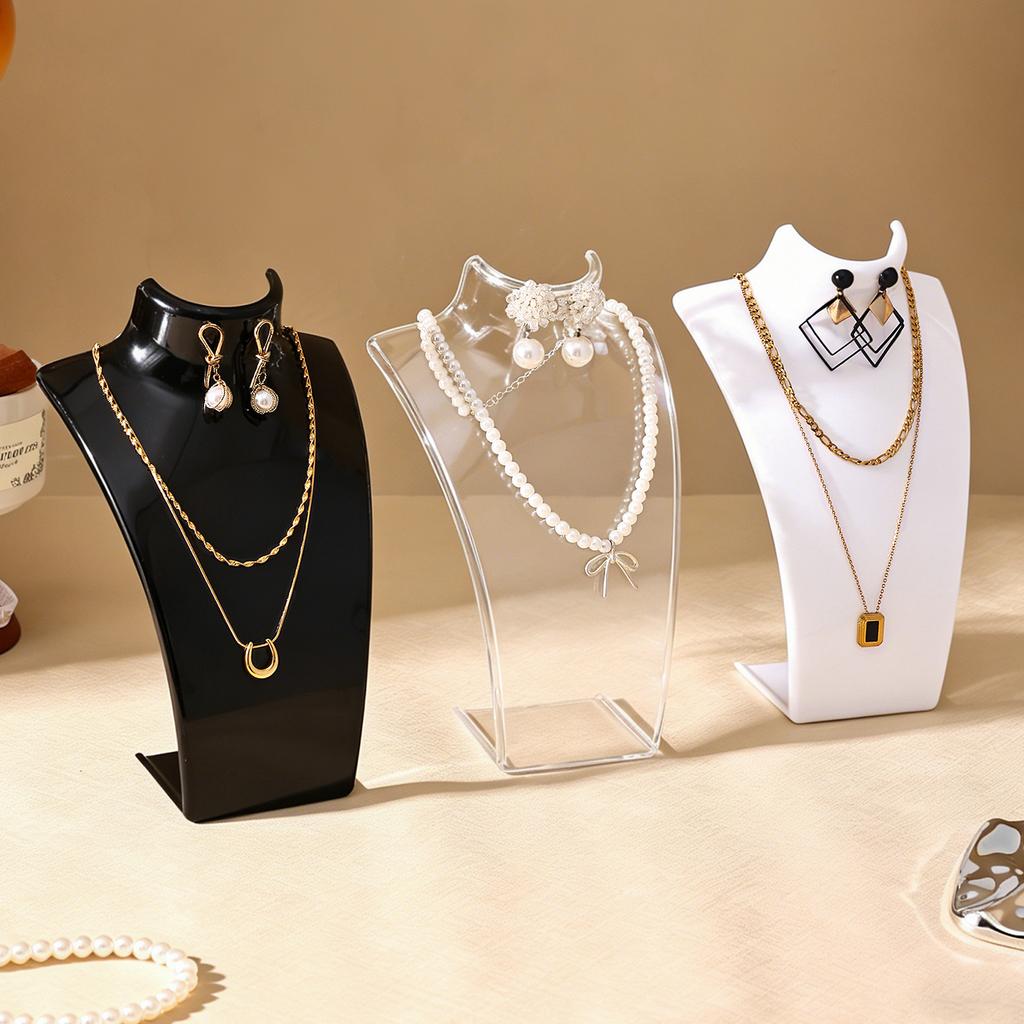 1 portrait jewelry display stand vertical necklace earring storage stand, jewelry store home display stand perfect holiday gift