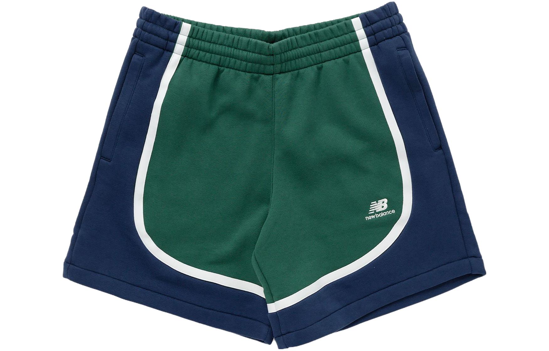 New Balance Hoops Fleece Team Casual Shorts Men s Green MS33590-TFN L