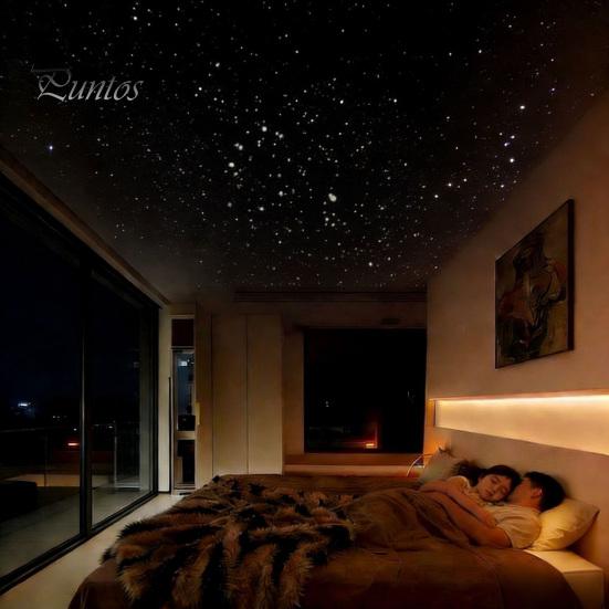 Compact Star Projector Lamp 2-in-1 Night Light, Starry Sky Ambient with Films, Kids Bedroom Decor USB Powered Dual-Mode for Sleep And Decoration