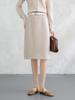 2026 Spring Women's High Waist Slimming Pencil Skirt – Versatile Mid-Length Professional Style with Slit.