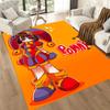 Love Digital Circus Quadratische Teppiche sind eine großartige Wahl für Wohnzimmer, Schlafzimmer, Heimdekoration und als Geschenke.