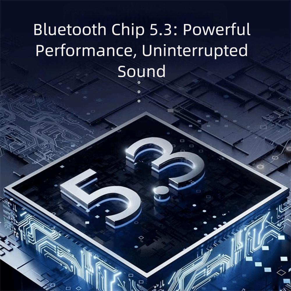 Bluetooth 5.3 Bluetooth Earphones HiFi Stereo Wireless Headsets Portable Sleep Headphones  Sports