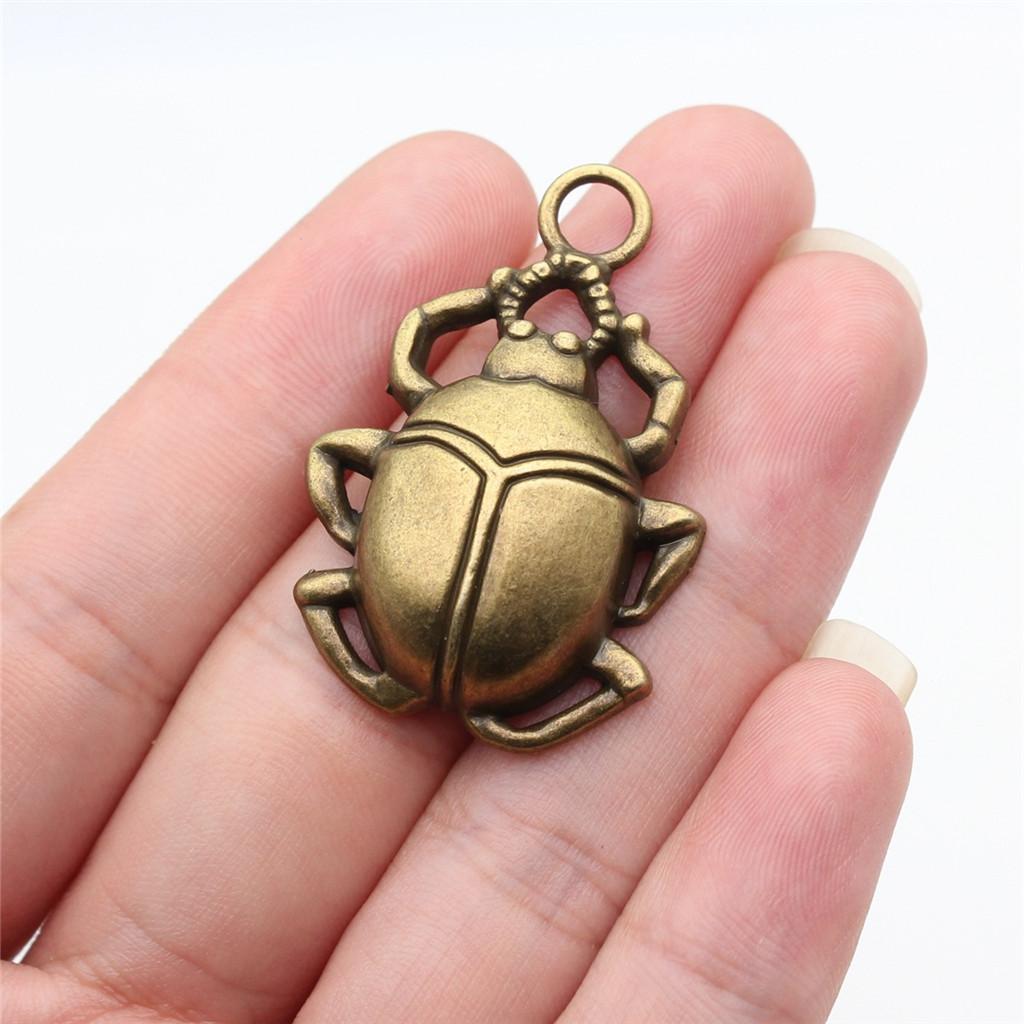 Żaby Owady Stworzenia Ogrodowe Amulet Antyczny Brąz Stop Cynku Materiały do Tworzenia Biżuterii Styl Dziecięcy Bransoletka Amulety