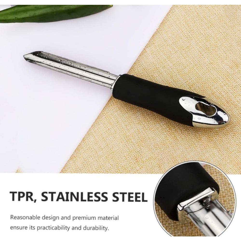 Pepper corer remover with teeth stainless steel corer, fruit corer removal, fruit corer, corer tool, kitchen tool, reusable