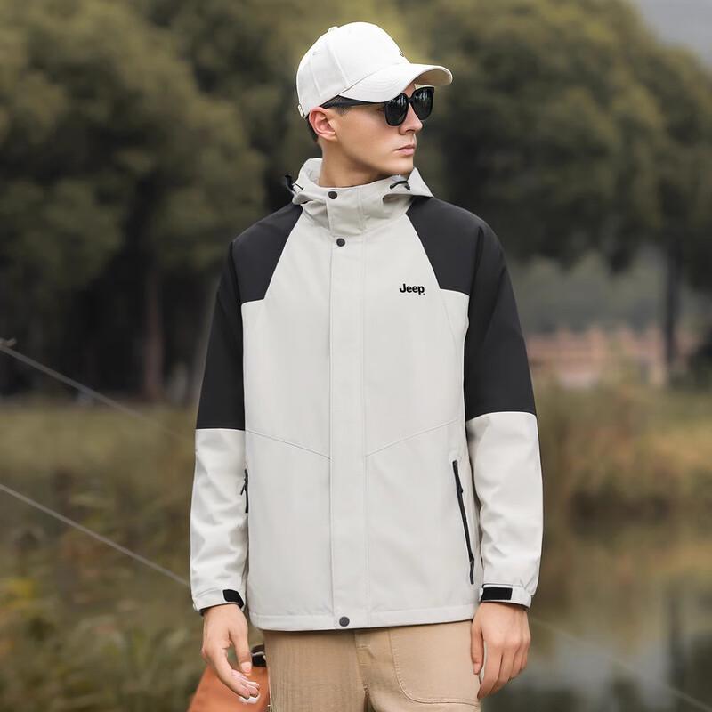 JEEP Men's Hooded Padded Jacket