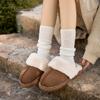 Fashion Crestar Winter Fuzzy Slippers Women Fashion Short Plush Flat Slippers Lady Girls New Warm Comfortable House Fluffy Cotton Shoes