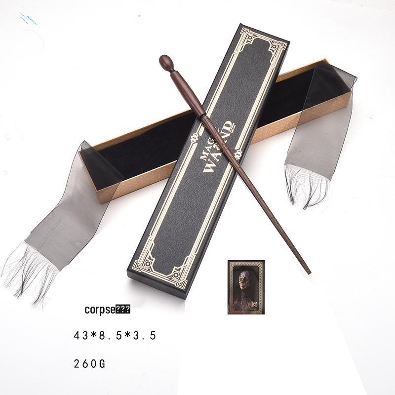 Exquisite Harry Potter Magic Wands: Hermione, Harry, Stainless Steel Core, Gift Box Included