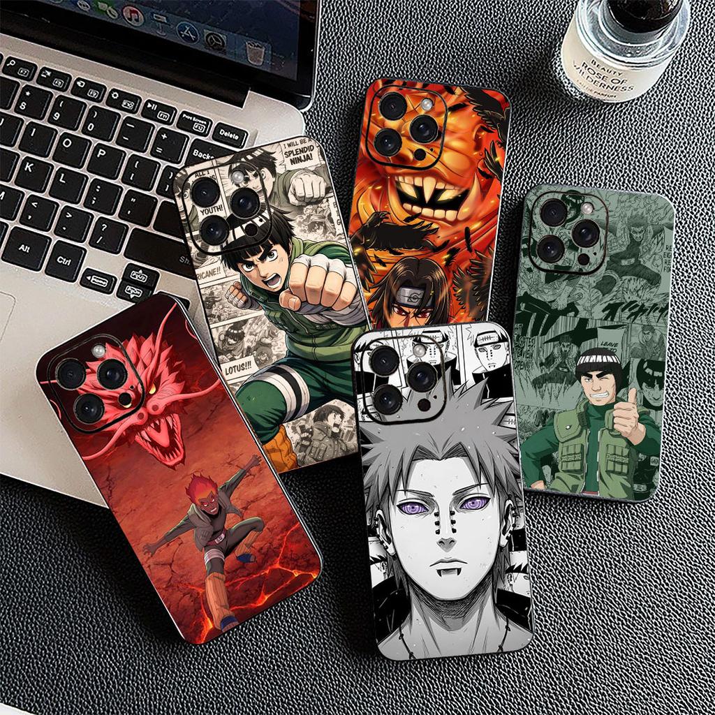 Pouzdro na telefon Might Guy Narutos Pain Itachi Uchiha pro Samsung Galaxy S20 S22 S21 FE Ultra Plus A07 A17 A15 A16 A25 A57 A37 Kryt