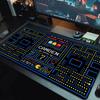 Pac-Man Large Size Mouse Pad Large Gaming Table Cushion Non-slip Laptop Tablet Big Mousepad XXL Mat Mini PC Playmat With Lock Edge
