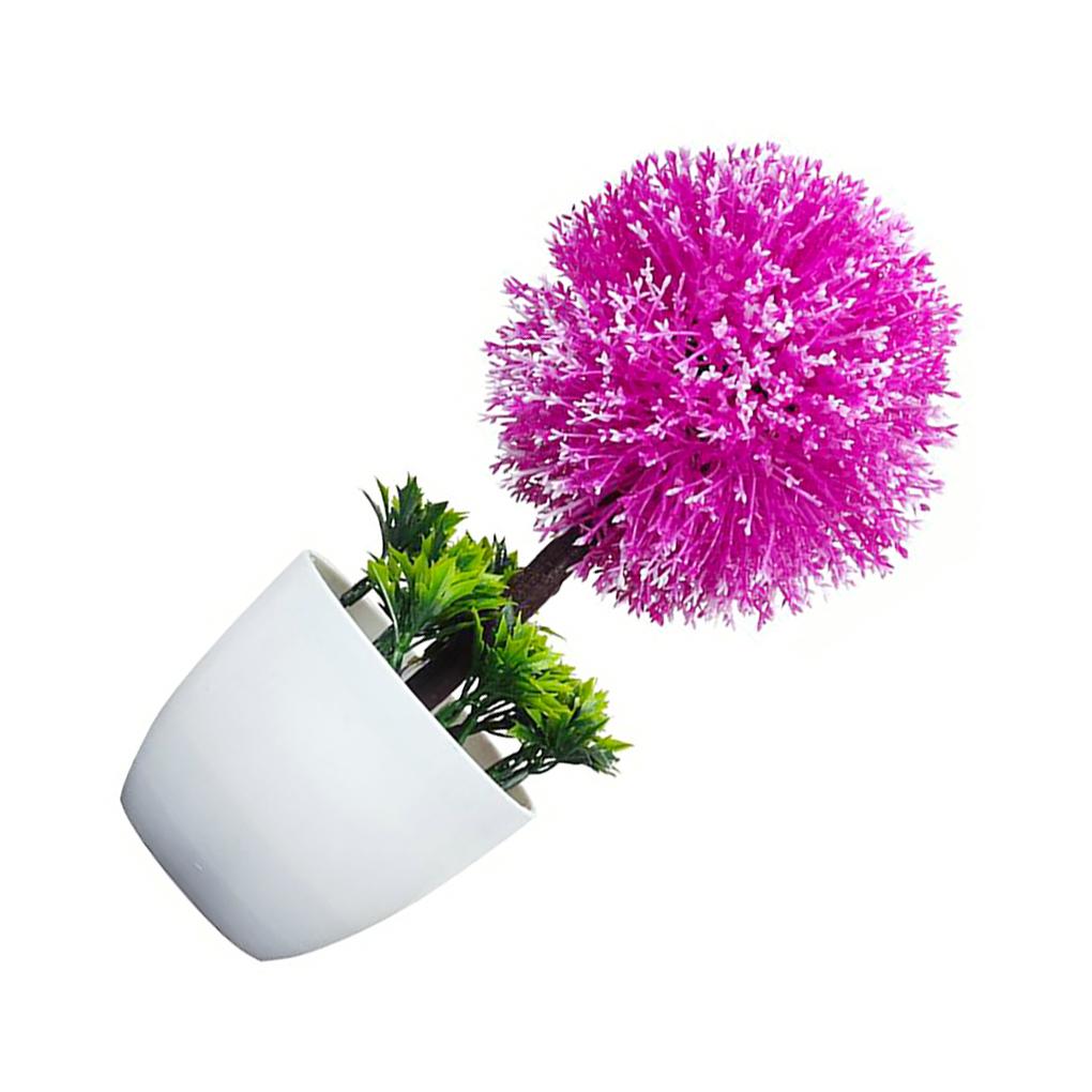 Künstliche Topfpflanze Ball Simulation Dekoration Home Office Tisch Mittelstück Pflanze