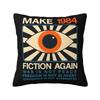 Big Brother George Orwell Cushion Covers Xcm Velvet Throw Pillow Case for Sofa Car Square Pillowcase Home Decorative