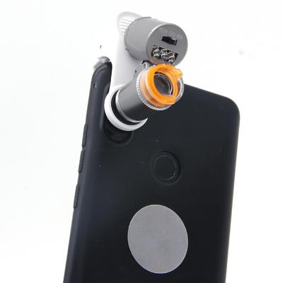 Univerzální klipový mikroskop pro mobilní telefon, lupa, lupa na šperky pro čtení, řemesla, koníčky, pozorování