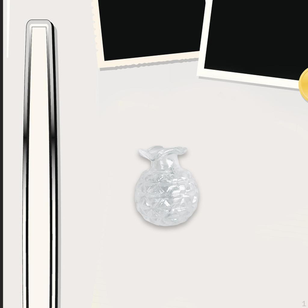 Mini Vase Fridge Stickers Flower Arrangement Cute Interesting Small Ornaments Refrigerator