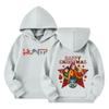 Children's Long-sleeved Loose Pullover Letter-printed Hooded Sweatshirt