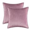 Home Decoration Edge Velvet Waist Pillow Cushion Cover Super Soft Plush Hotel Sofa Pillow Cover